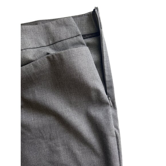 Ellen Tracy Gray Trouser Pants With Side Zipper, Size 6 - Picture 6 of 8